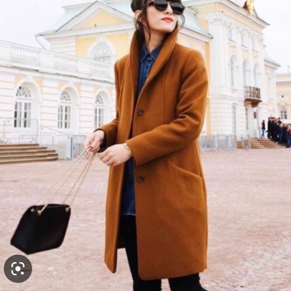 Wilfred Coccon Coat XXS Caramel - Picture 2 of 7